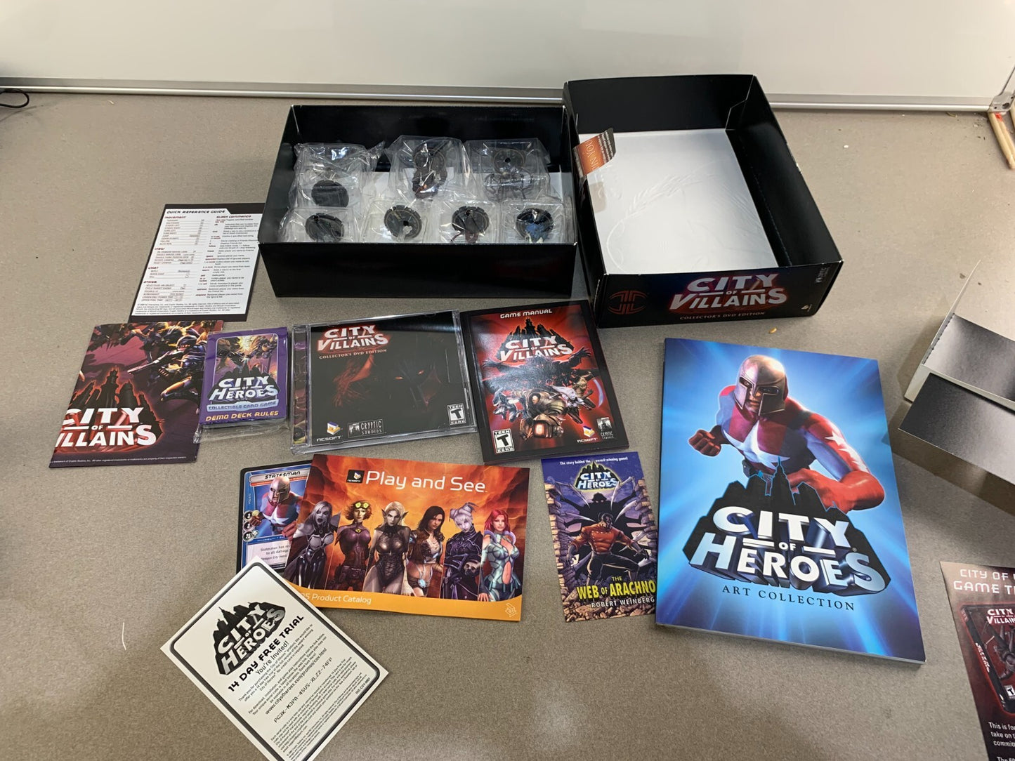 City of Villains Collector s Edition (PC, 2005) Complete