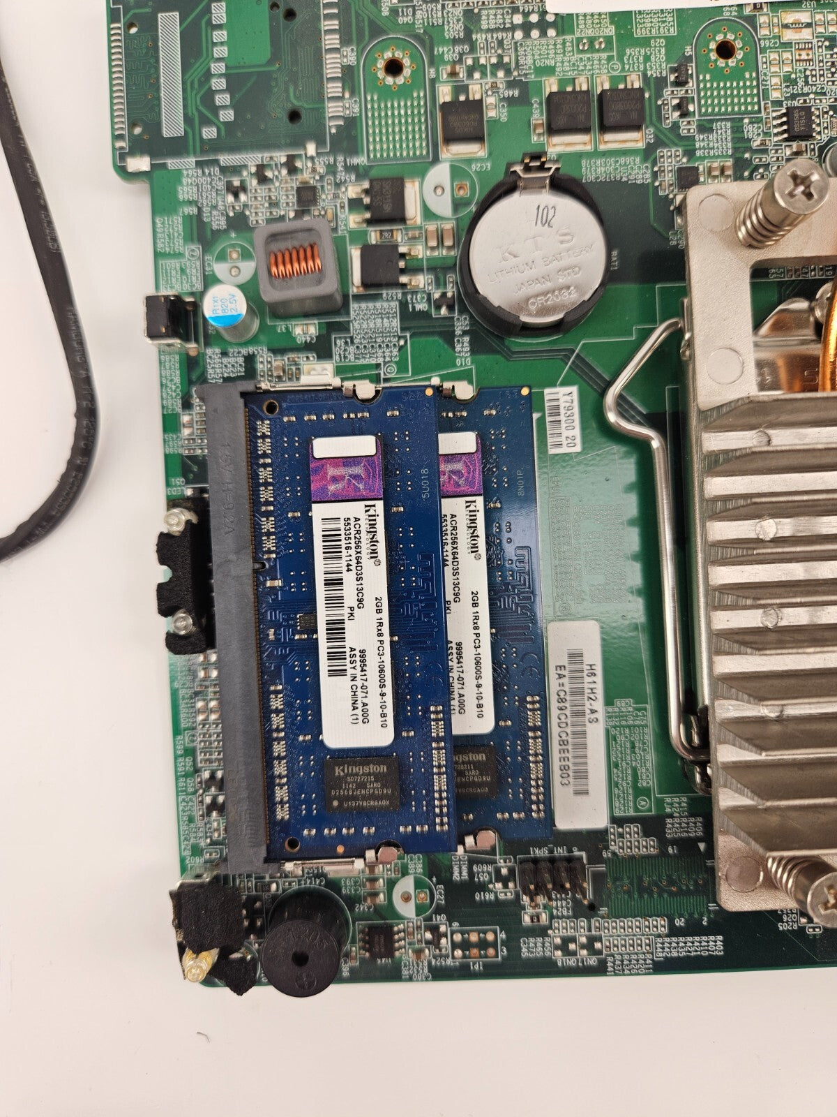 ACER Motherboard H61H2-AS w/ i5 2400S 2.5GHz, 4GB Memory