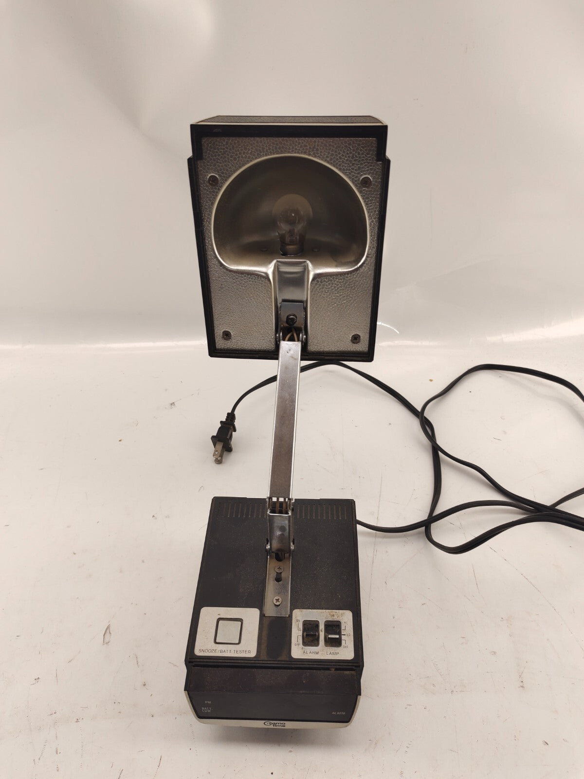 Cosmo Time Alarm Clock and High Intensity Light Model 5500A Works!