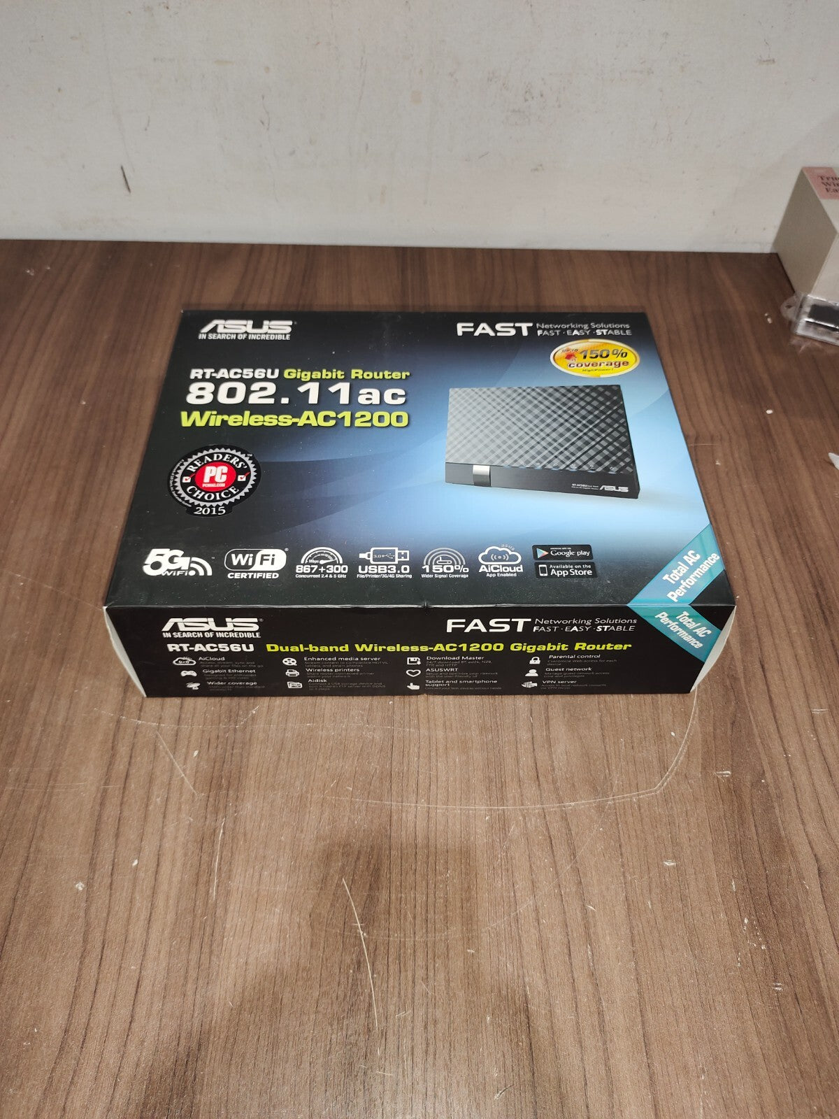 Asus RT-AC56U AC1200 Dual Band Gigabit Wireless Router