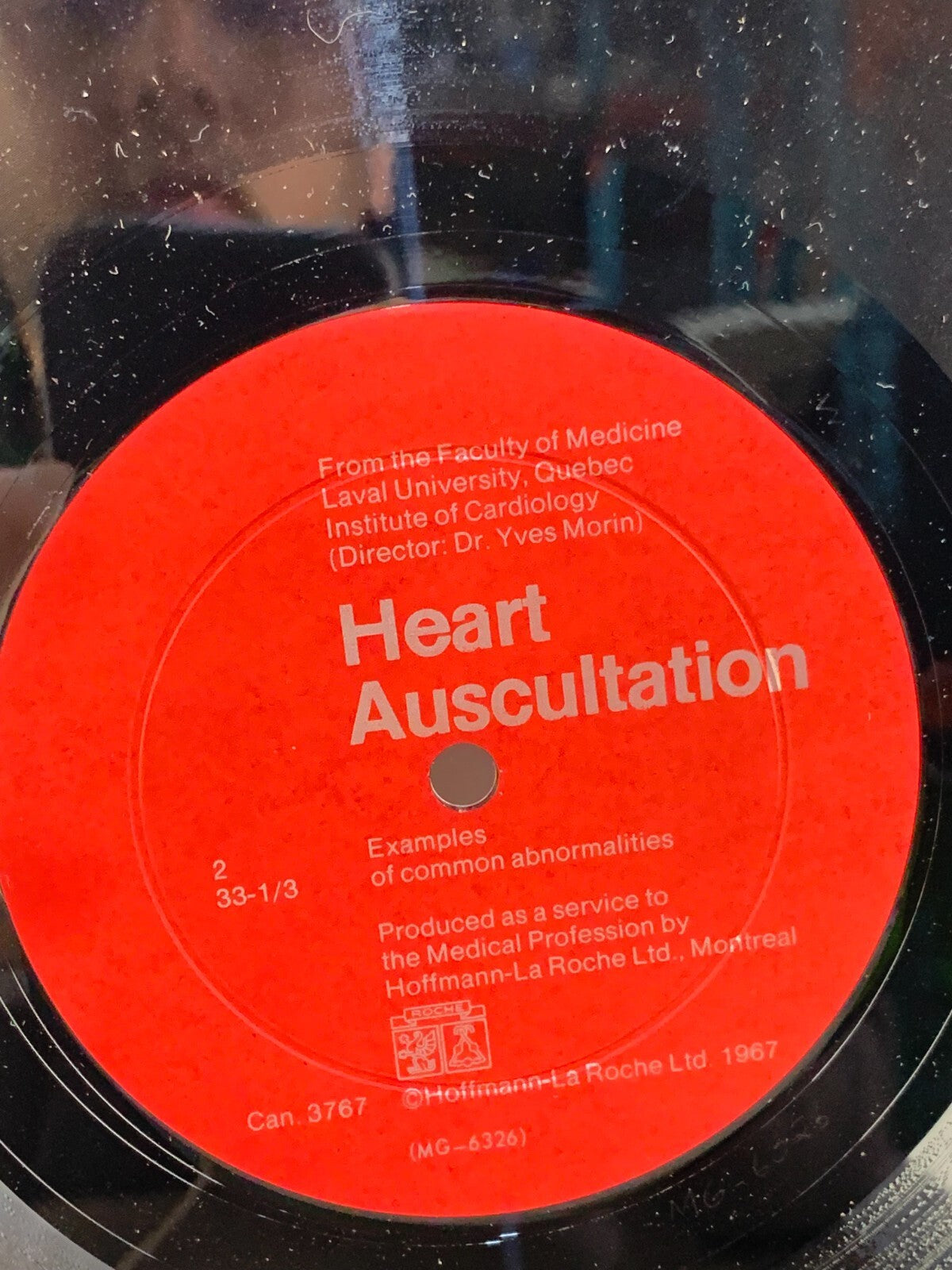 Dr. Yves Morin - Heart Auscultation: Examples Of Common Abnormalities (10") VG+