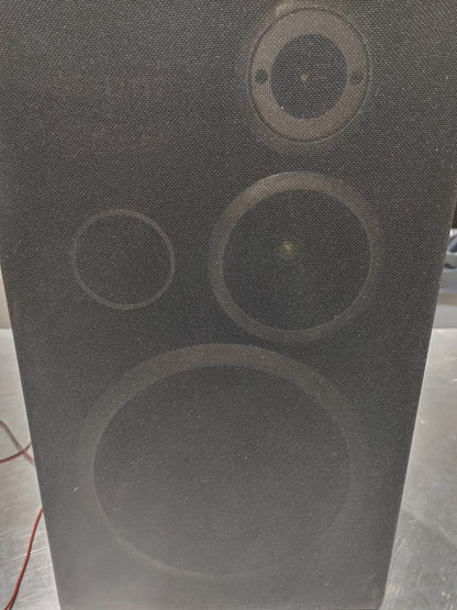 GOOD CONDITION LOT OF 2 SONY SS-D117 6Ohm Speakers Black Tested WORKING