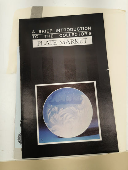 1989 The Snowy Owl Collector Plate W/ Certificate
