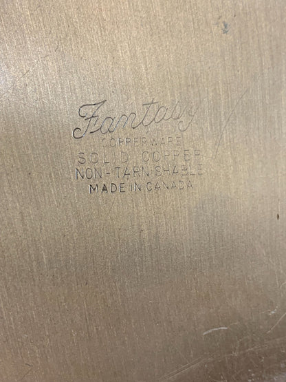 Collectors Canadian Provincial Flower Plate Alberta With Copper Frame