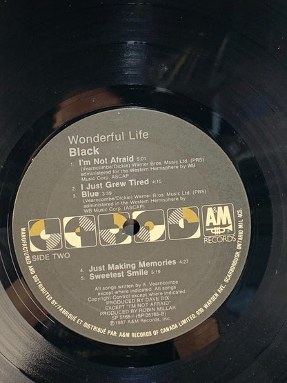 Black - Wonderful Life - Vinyl LP 12" 1987