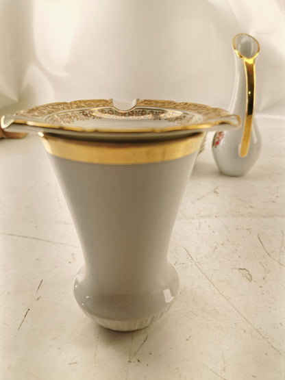 Bavaria Germany Plates & Creamer.