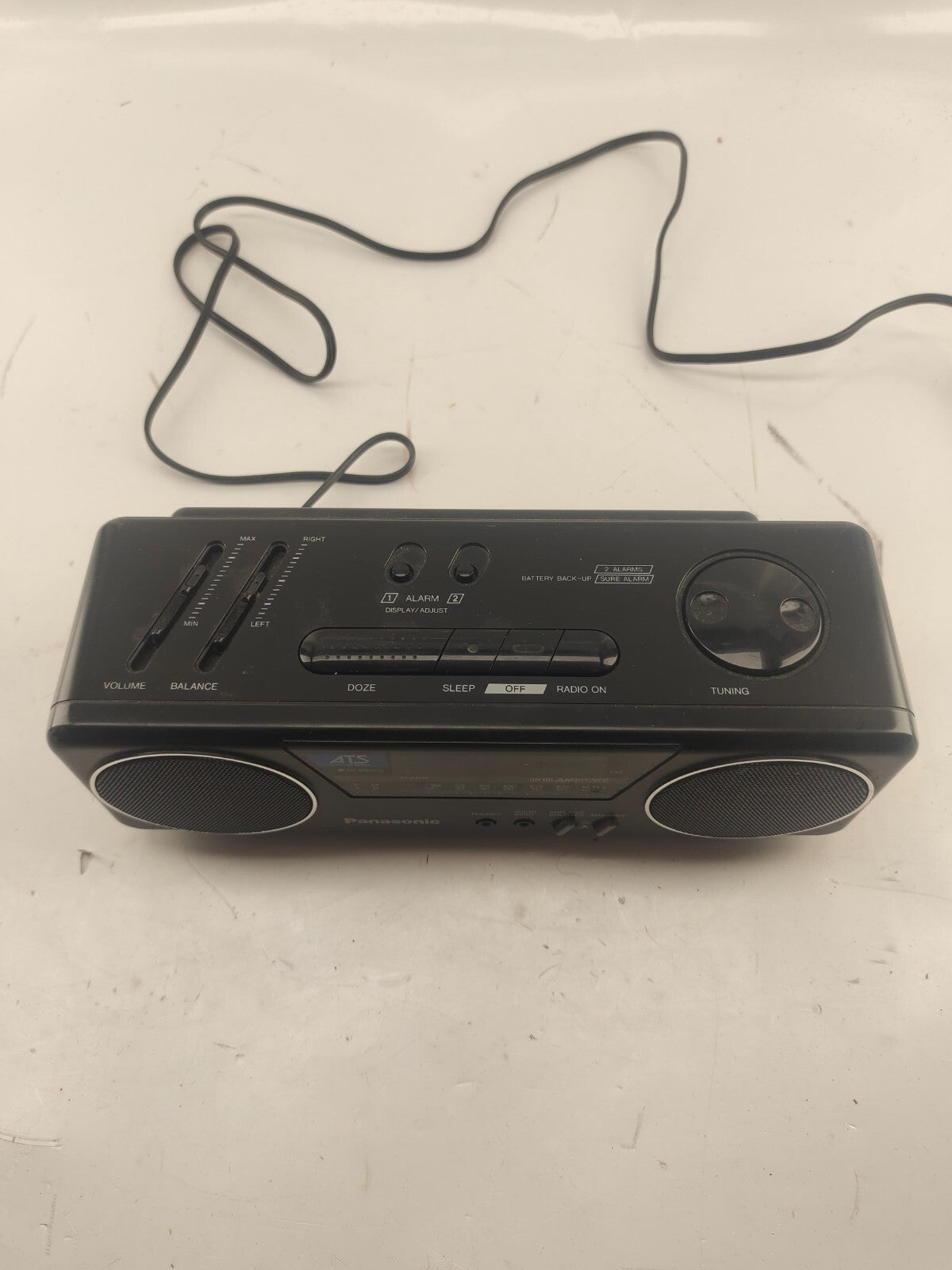 Panasonic RC-X210A Dual  Alarm Clock Boombox FM/AM