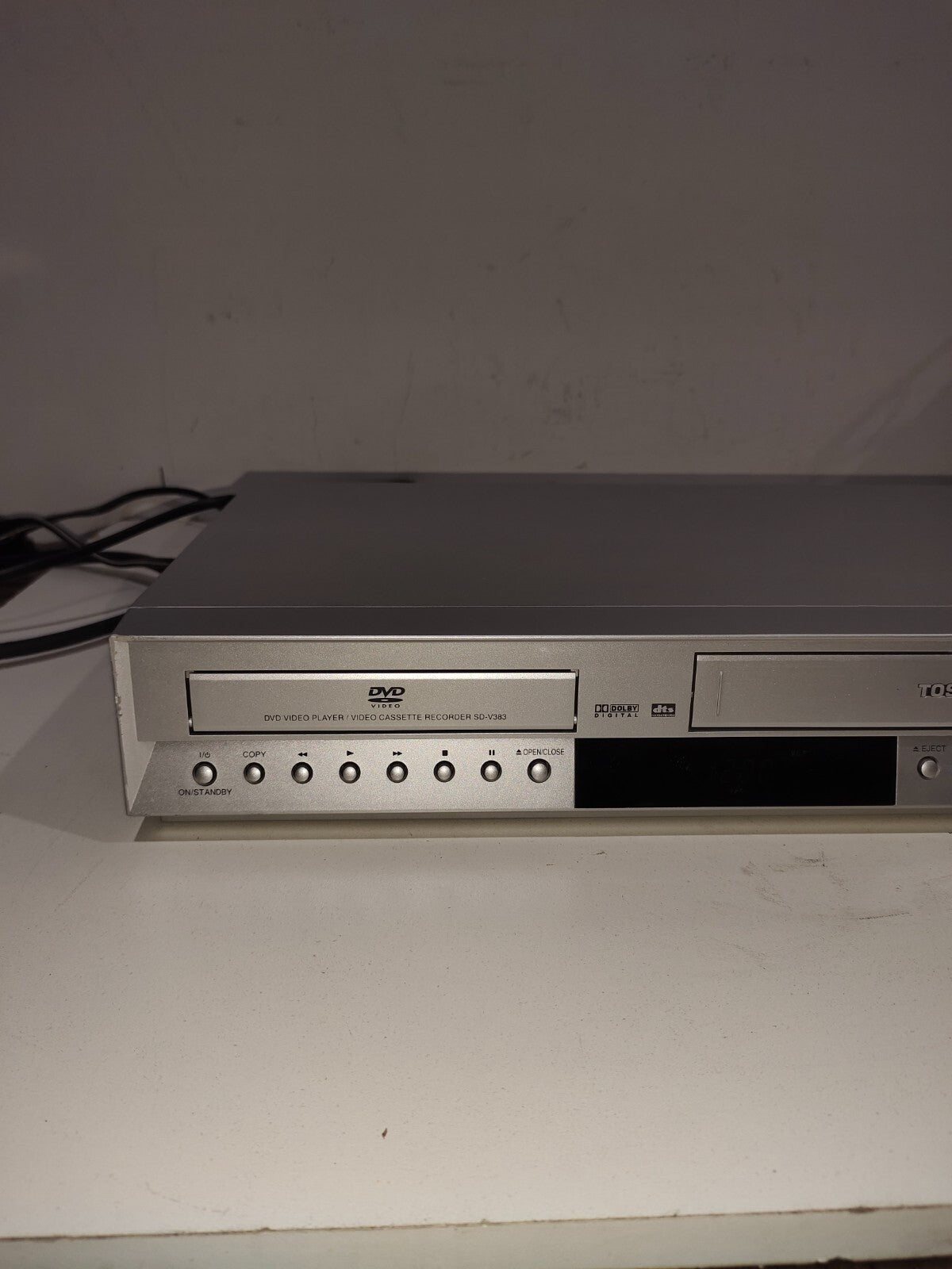 Toshiba SD-V383SC DVD VCR Combo Player VHS Recorder