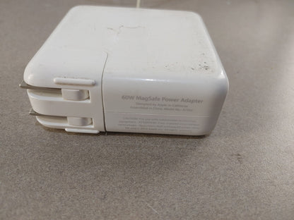 Apple A1344 60w MagSafe Power Adapter White TESTED WORKING Fair