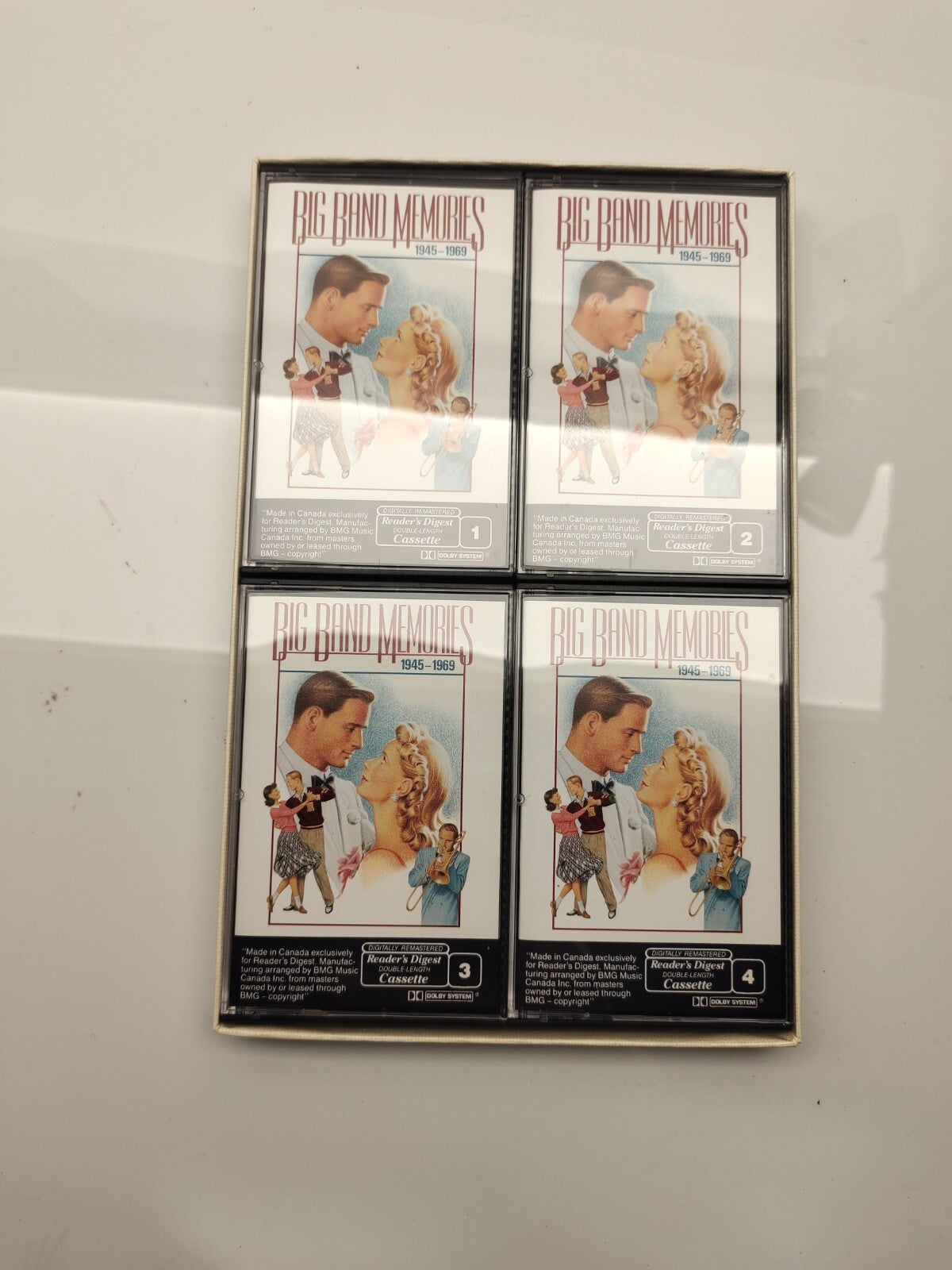 Big Band Memories, 1945-1969, 4 Tape Set