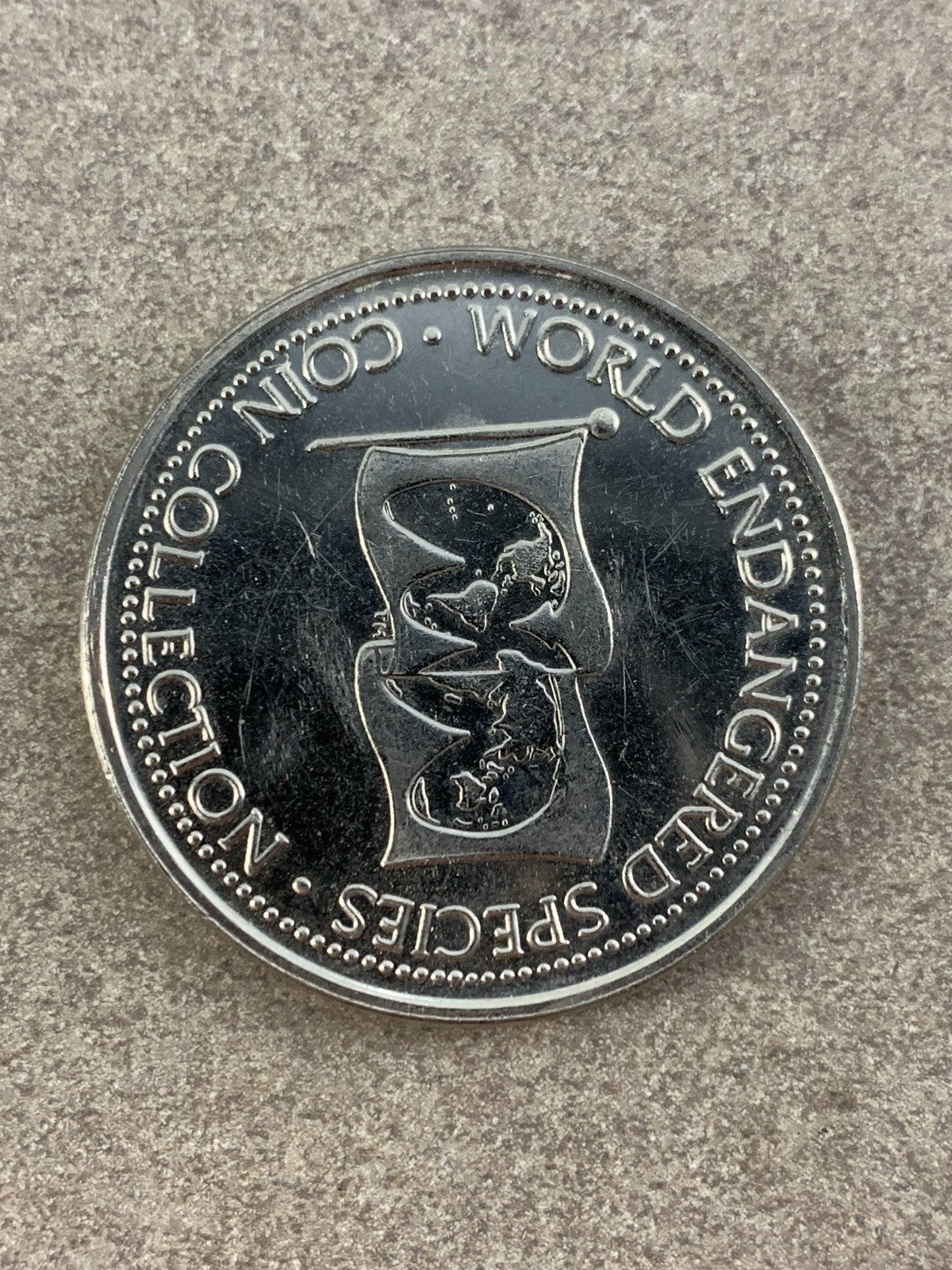 World Endangered Animal Species Coin Collector Souvenir Medal Ocean Harp Seal