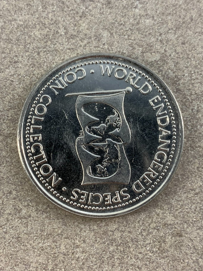 World Endangered Animal Species Coin Collector Souvenir Medal Ocean Harp Seal