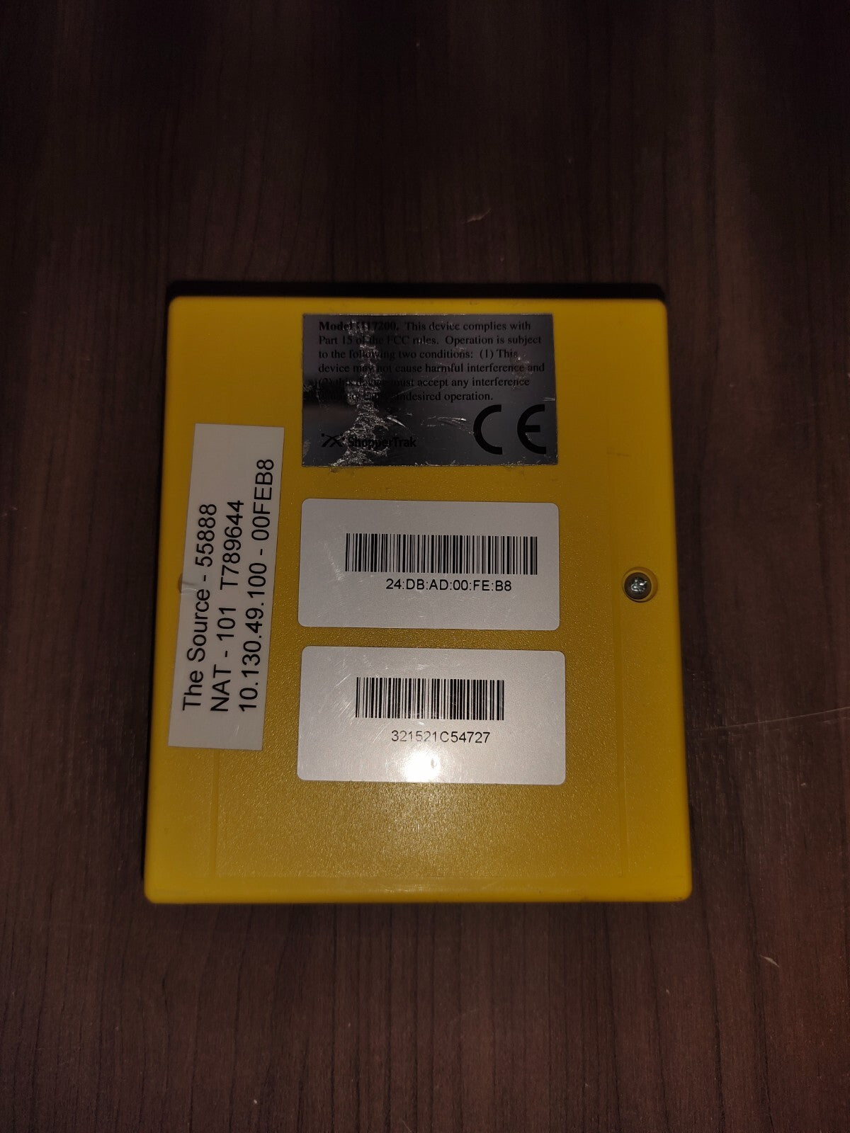 SHOPPERTRAK ST600 Model H17200 24V Customer Counting Tracker Module