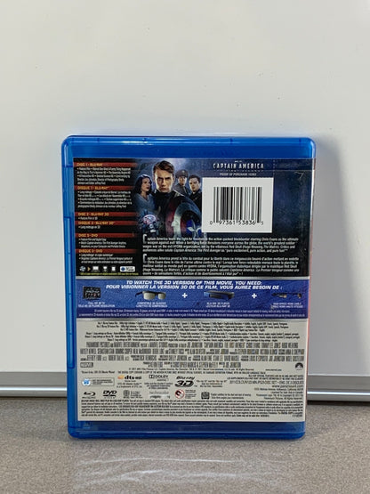 Captain America: the First Avenger 3d/2D (Blu-ray 3D, 2011)