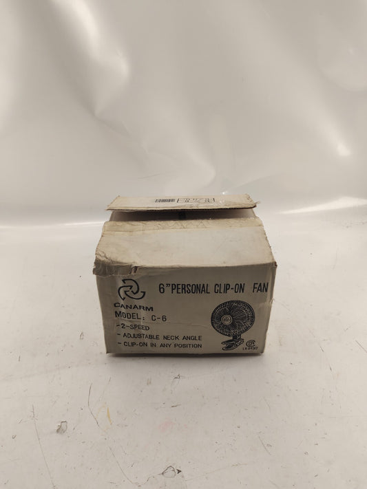 Canarm A.C. Clip Fan - C6