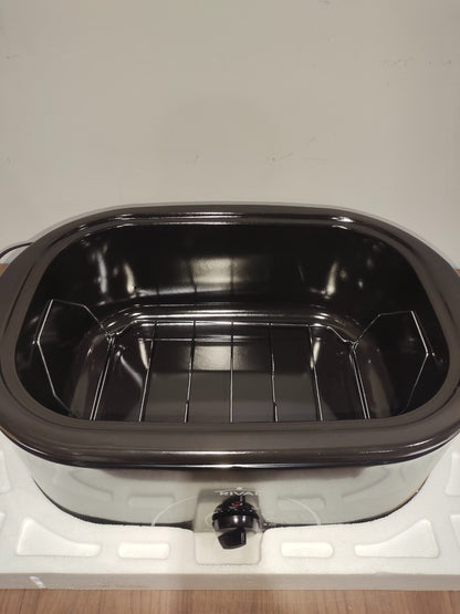 New In Box - Rival 16 Quart Roaster Oven With Roasting Rack, Black