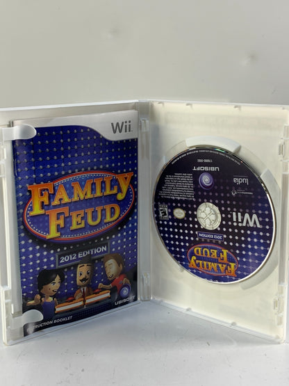 Family Feud 2012 Edition (Nintendo Wii, 2011) - Manual Included