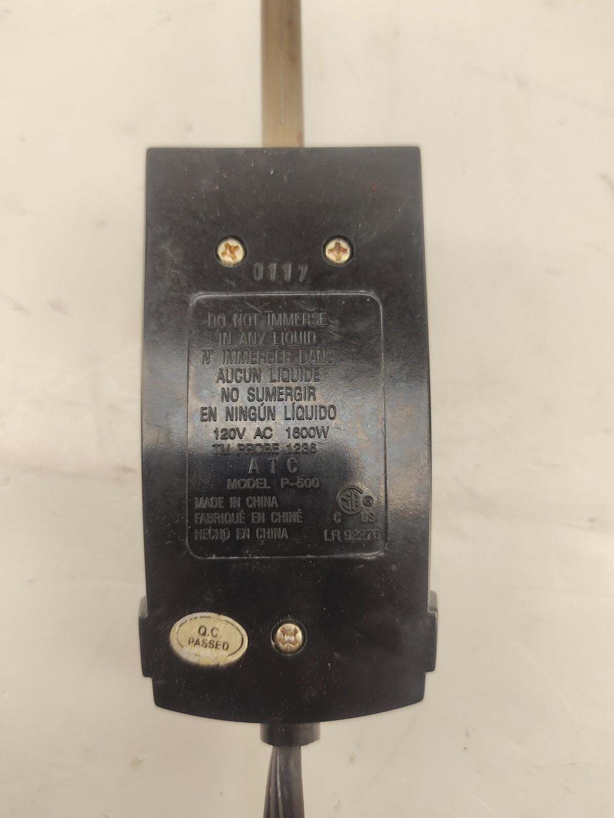 Toastmaster Probe Model P-500 9738
