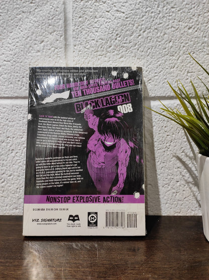 Black Lagoon Vol 8 English Manga by Rei Hiroe Viz Media- NEW