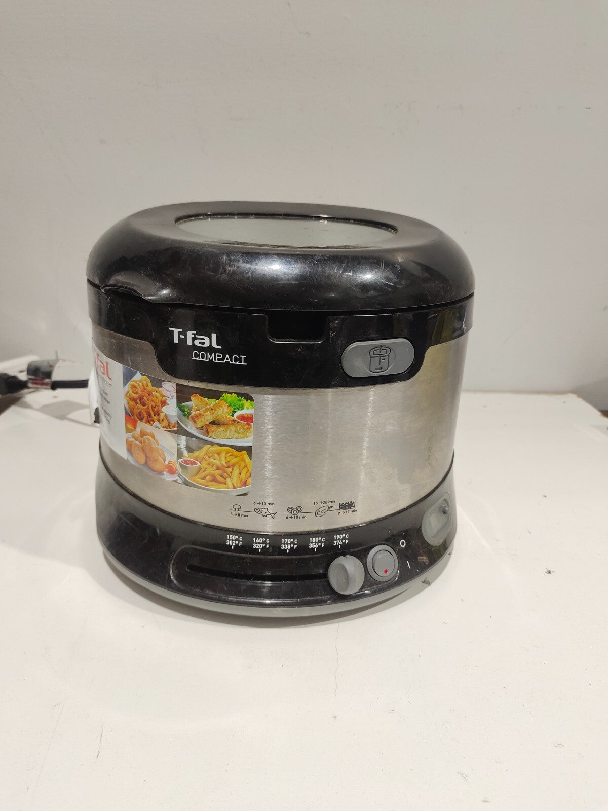 T-fal Compact Deep Fryer, Compact Design, Easy Storage