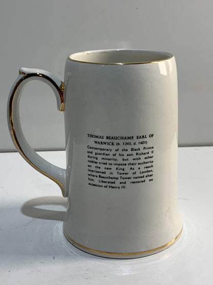 Vintage Sadler England "The Black Prince" Mug Original
