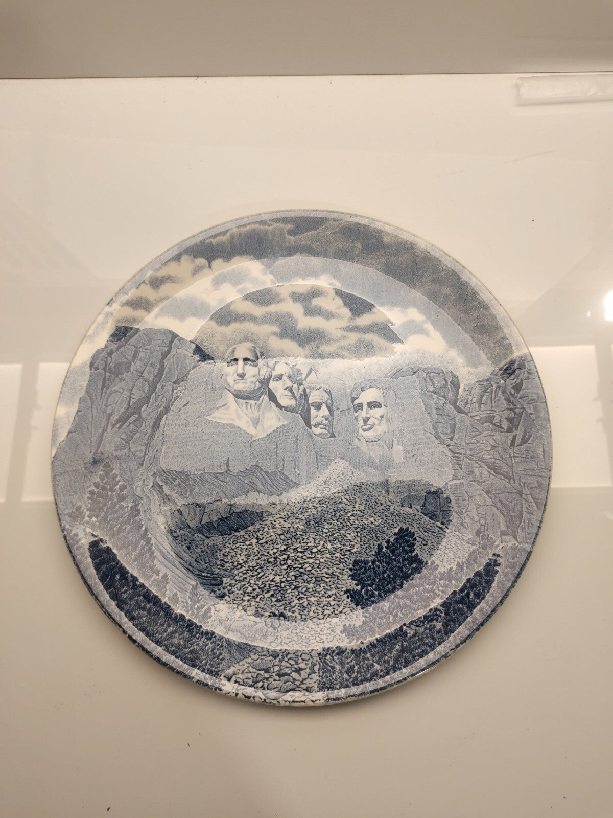 Vintage Mt. Rushmore Collectible Plate By Johnson Bros For Sunset Supply Co