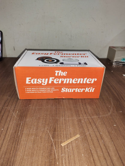 The Easy Fermenter Starter Kit Set w/Recipes Nourished Essentials