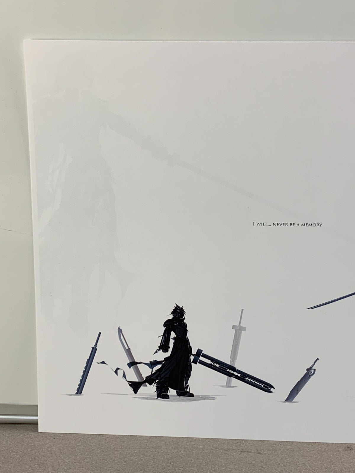 Final Fantasy 7 Sephiroth VS Cloud Art Signed