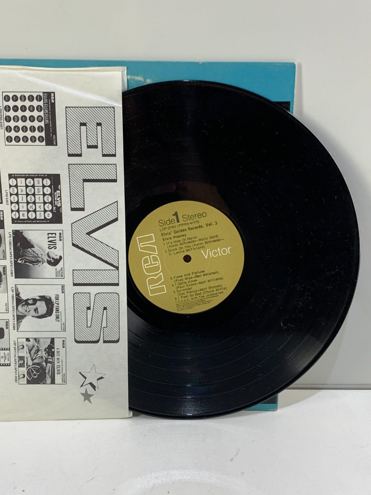 ELVIS GOLDEN RECORDS VOLUME 3 ALBUM VINYL ALBUM, ORIGINAL BRITISH 1964