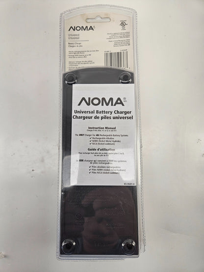 AIOMA Universal Battery Charger AA AAA C D 9V NiMH NiCd