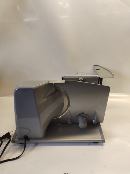 HomeMax Professional Electric Food Slicer Premium Coated Steel Aluminum