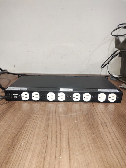 Middle Atlantic Products PD-915R-PL 15 Amp 9 Outlet Surge Protection Power Strip