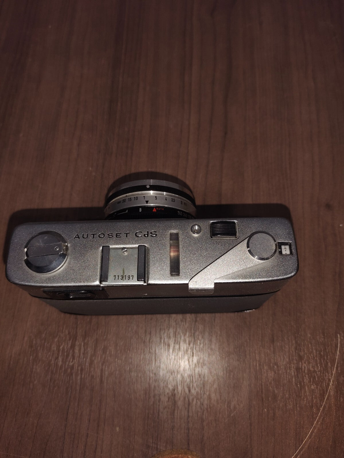 Vintage ANSCO Autoset CDS 35mm SLR Camera with Rokkor f/2.8 45mm Lens