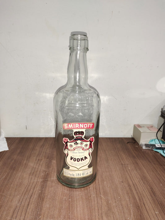 VINTAGE - 1 GALLON SMIRNOFF VODKA LIMITED EDITION BOTTLE