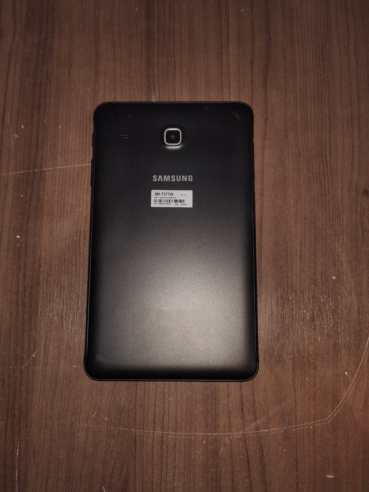 Samsung Galaxy Tab E SM-T377W 16 GB 8" Wi-Fi + 4G - Needs Reset