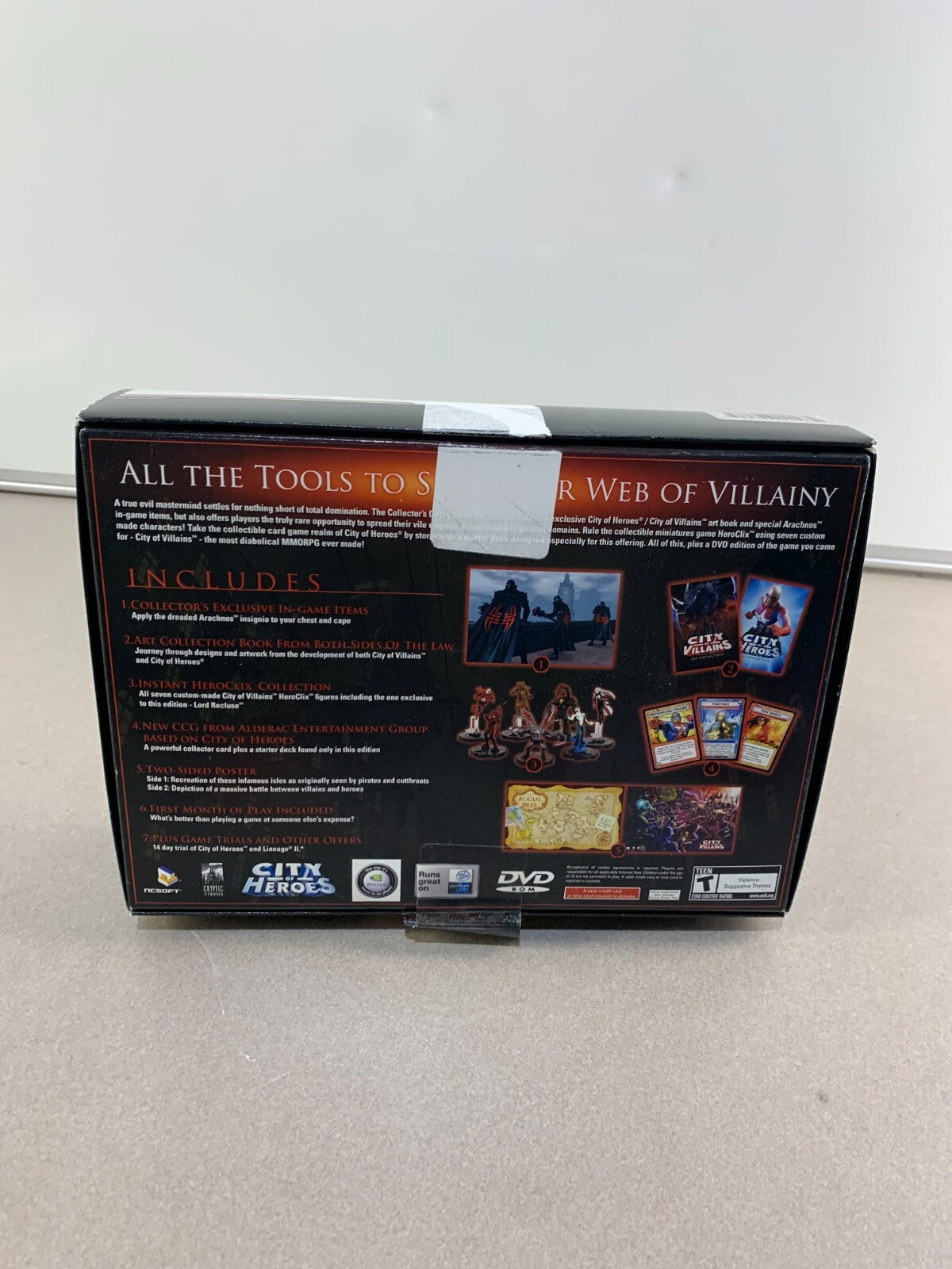 City of Villains Collector s Edition (PC, 2005) Complete