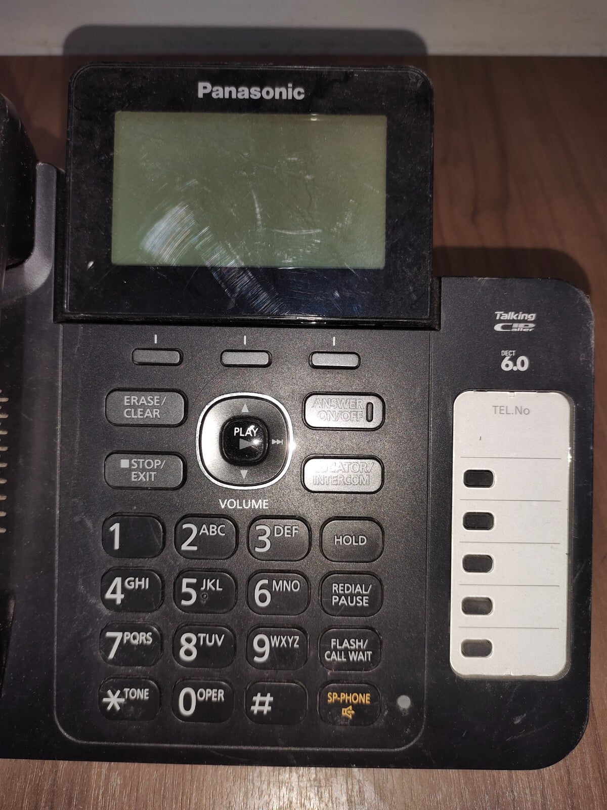 Panasonic KX-TG6671C B DECT6.0 Corded Phone
