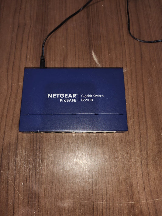 Netgear ProSafe 8-Port GbE Switch With Power Supply - GS108