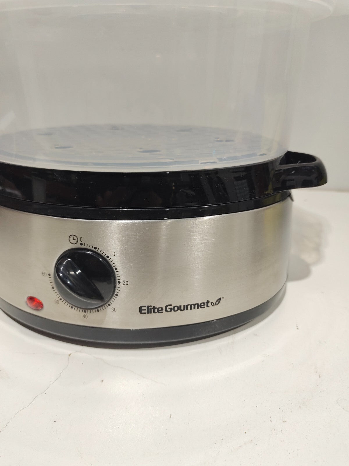 Elite Gourmet 3 Compartment Steamer - Lid Missing