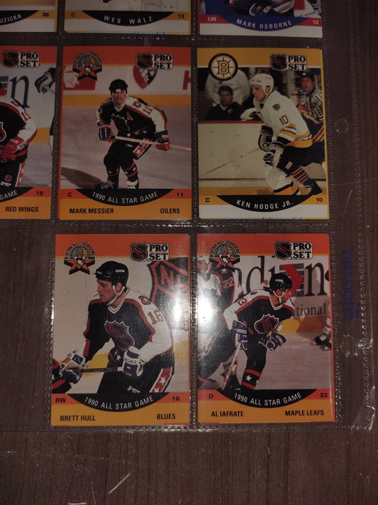 Rare Collectible NHL - Assorted Cards (Set - 6-66) PRO-SET - Set of 16 Cards