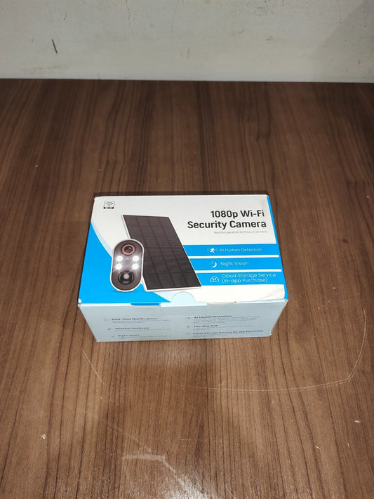 1080P Security Camera Wireless Outdoor With Solar Panel For Home Security - R6