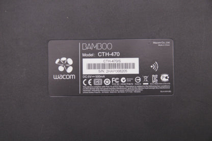 Wacom Bamboo CTH470
