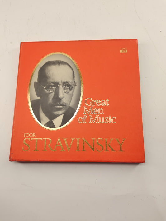 Time Life Records Great Men of Music, Igor Stravinsky, 4 Vinyl albums and guide