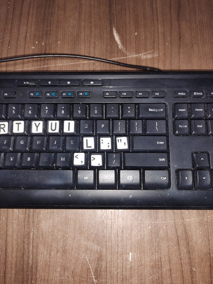Microsoft Wired 600 Keyboard - Model - 1576