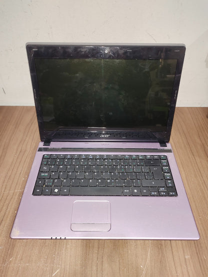 Acer Aspire 4752 Series Laptop Model - MS2347 i3-2550m Quad Core 8GB RAM - 750GB
