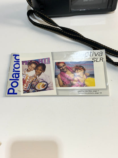 Vintage Polaroid CAPTIVA SLR Instant Camera CAPTIVA 95 Film
