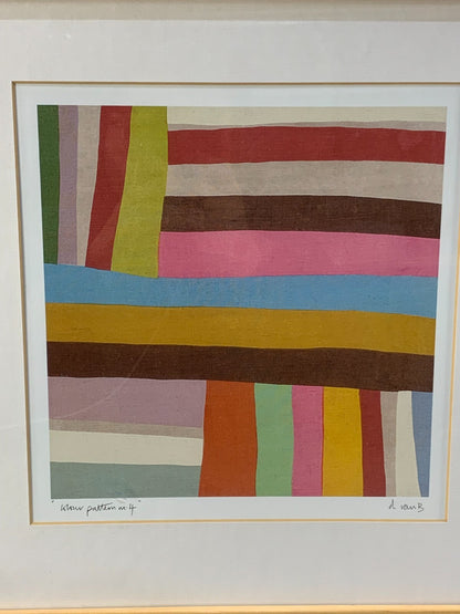 D VAN B Colour Experiment No. 4 FRAMED ABSTRACT ART PRINT Ikea