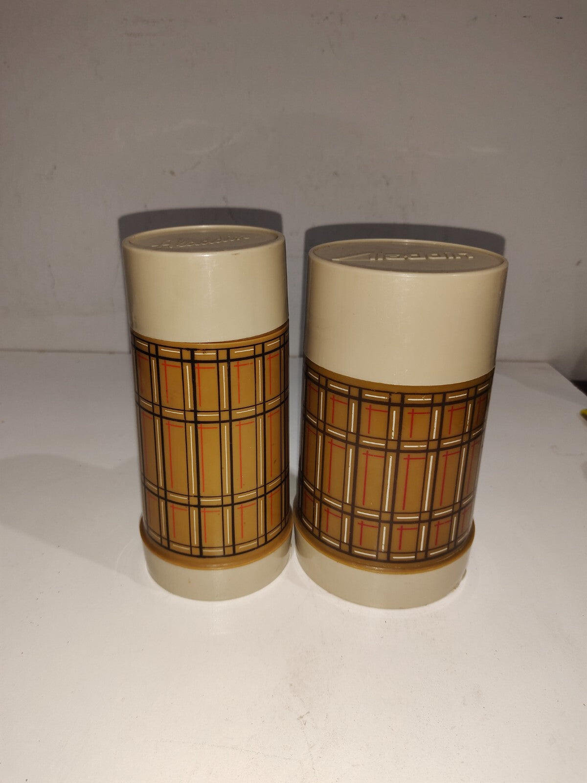 Vintage Aladdin Quart Vacuum Bottle - Set of 2 (One Small and One Big)