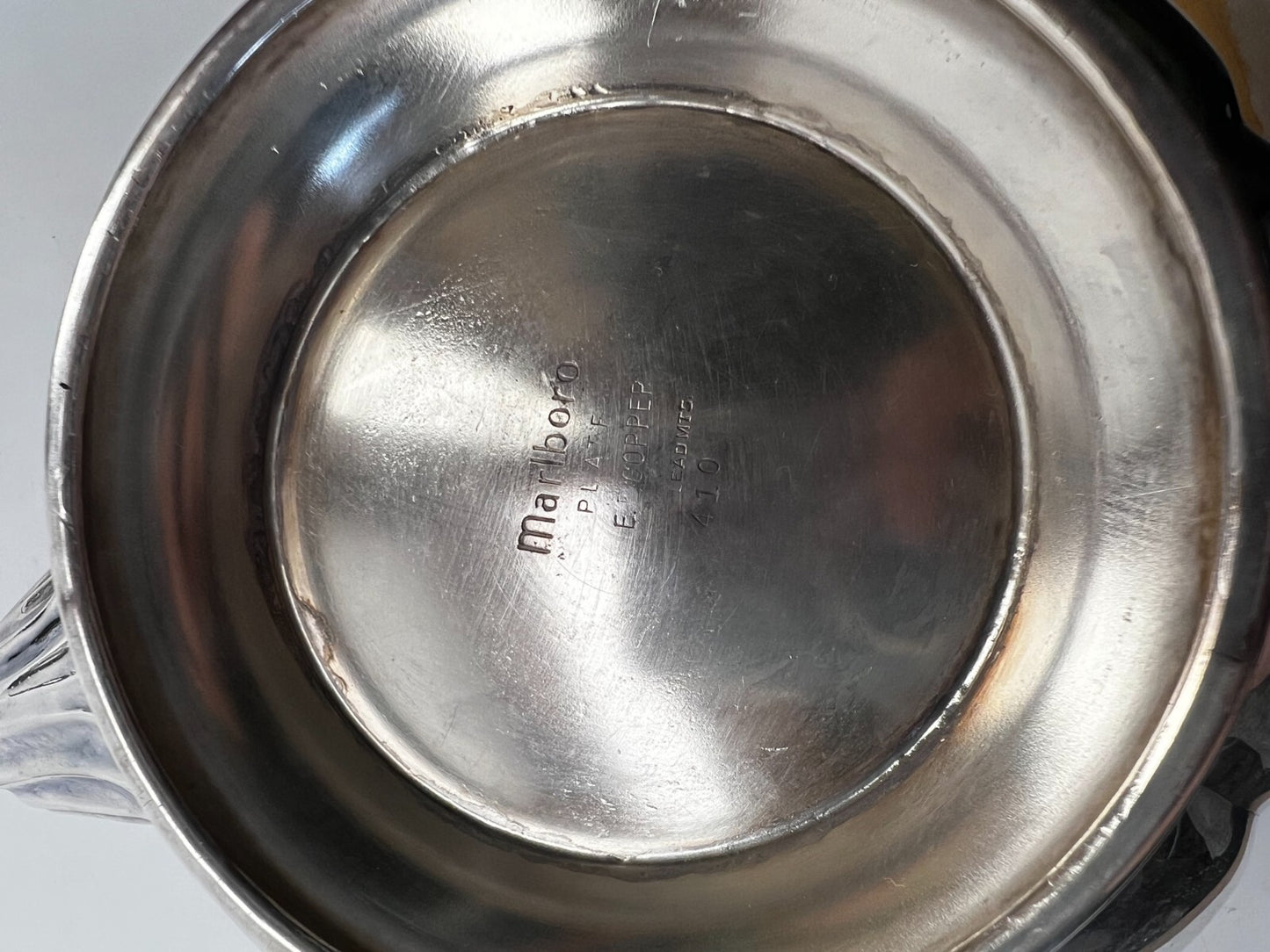 Antique Heavy Quality Tea / Coffee Sugar And  Milk Set   - MARLBORO PL