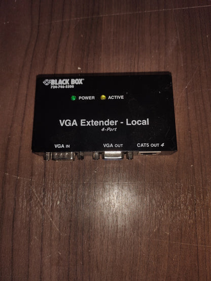Black Box Network - AC555A-R2 - Black Box VGA Extender Kit, 2-Port Local Unit